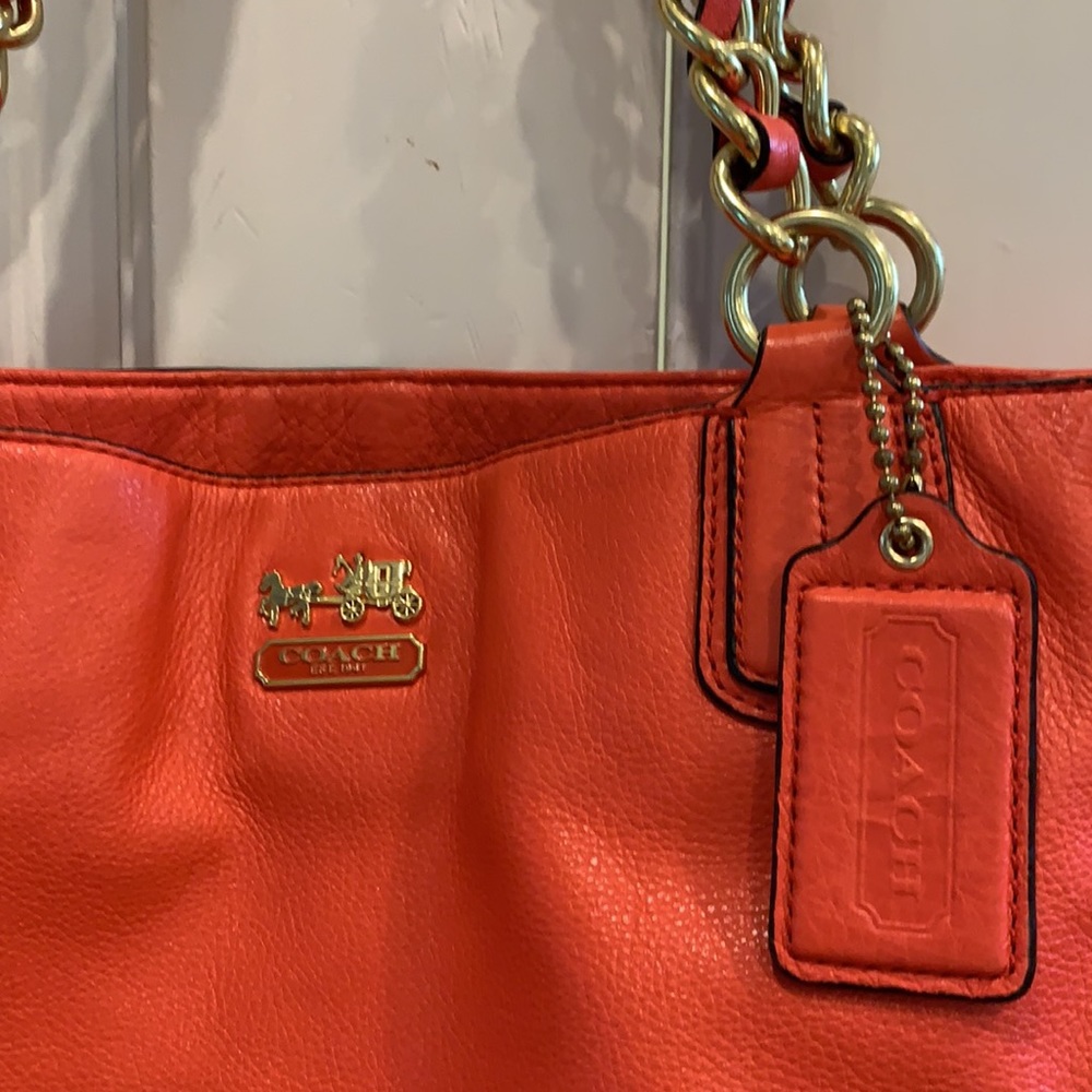 Coach Coral Leather satchel - Picture 2 of 8